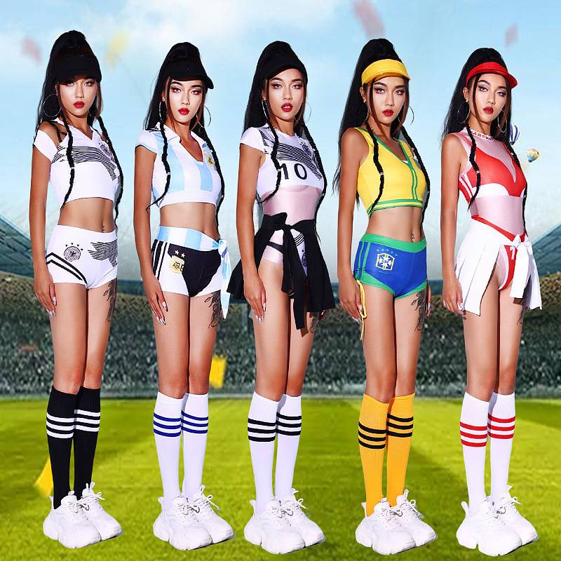 World Cup European Cup Football Baby La La Team Costume Bar DS Performance GOGO Sexy Clothing Team