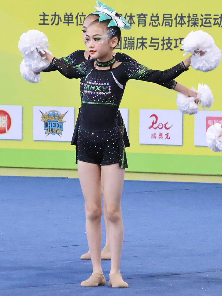 Customized Lala fuck clothing cheerleading team clothing competitive gymnastics clothing performance service students 24 new men