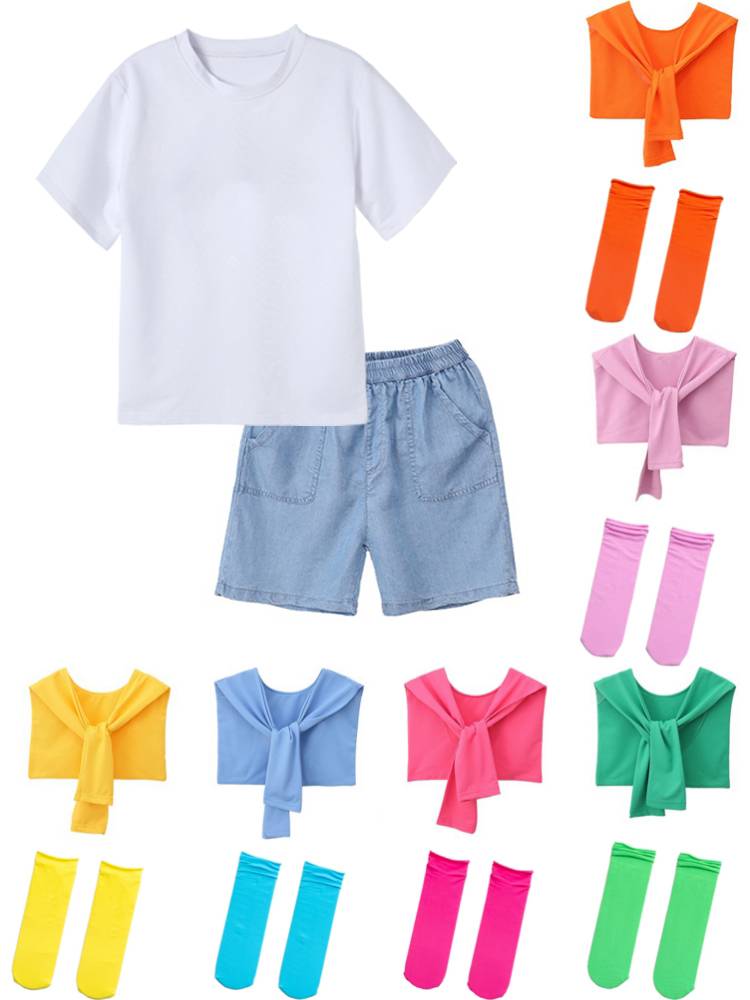 Primary School Games Clothing Kindergarten Graduation Shooting Class Six 1 Chorus Performance Service La La Team Performance Service