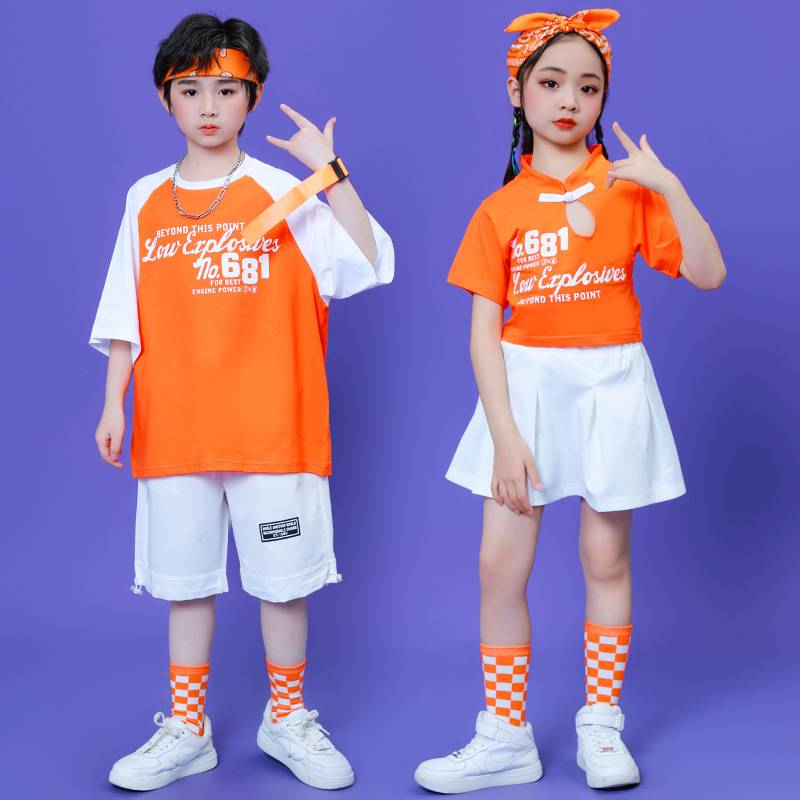 Child Child Chorus Performing Boys Handsome Street Dance Clouds Girls Walking Dance Dance Series Liuyi La Team Performance Services
