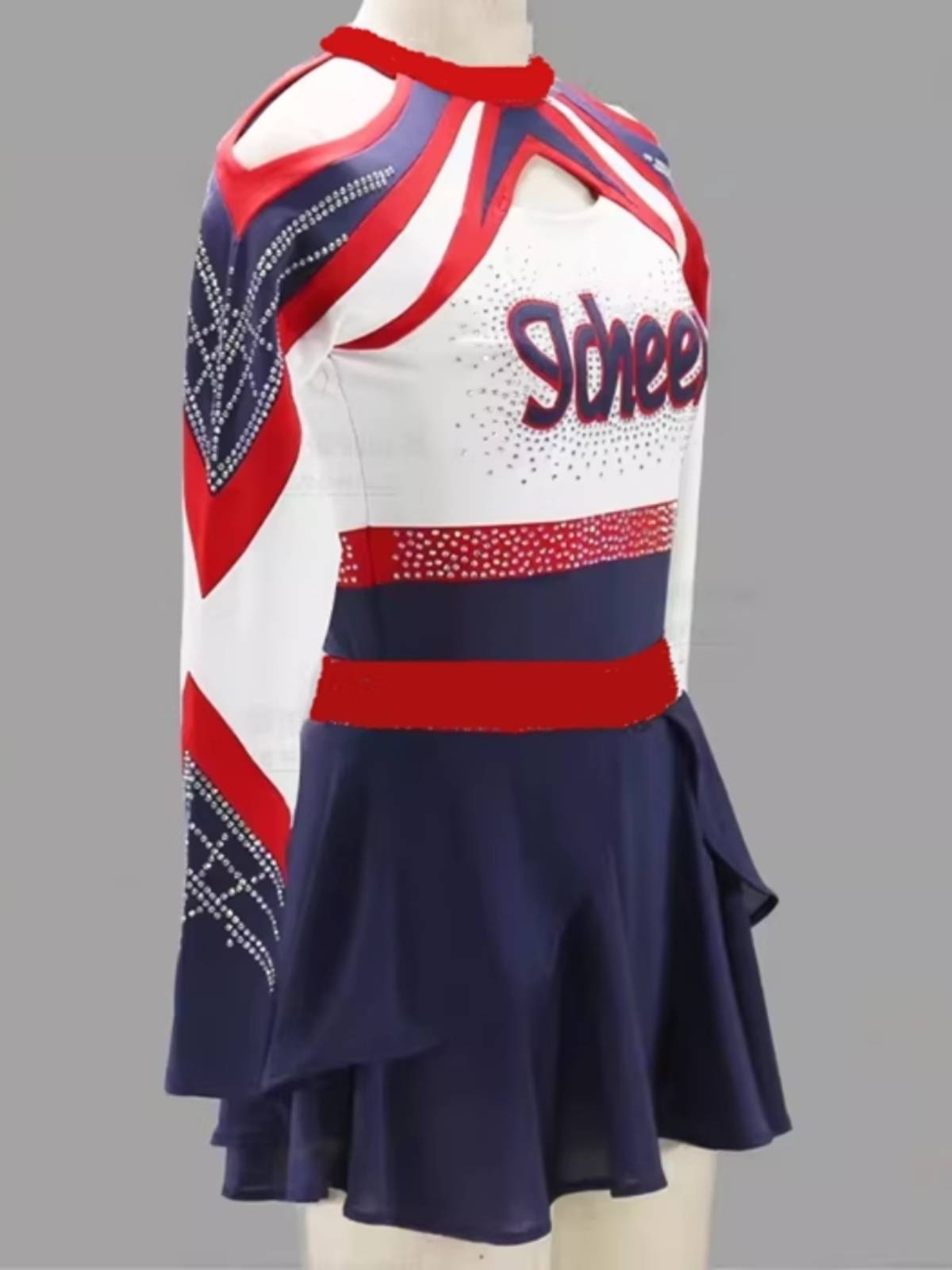 New flower ball la la la la la la fuck female custom male printing campus performance children's style skills la la laer competition uniform
