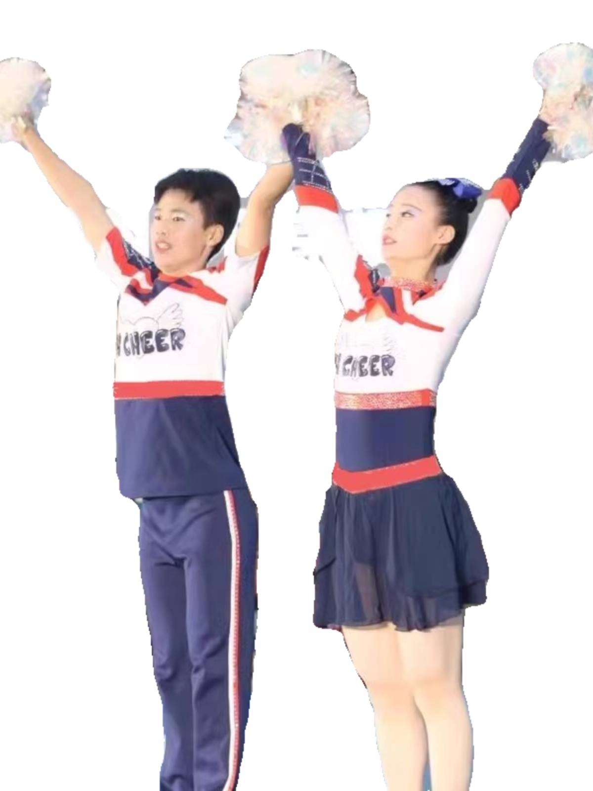 New flower ball la la la la la la fuck female custom male printing campus performance children's style skills la la laer competition uniform