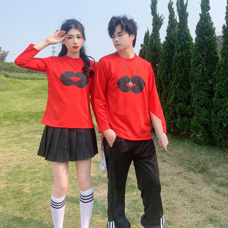 Adult men and women cheerleading performances sports games gymnastics cheerleading team performance service group Lara team uniform