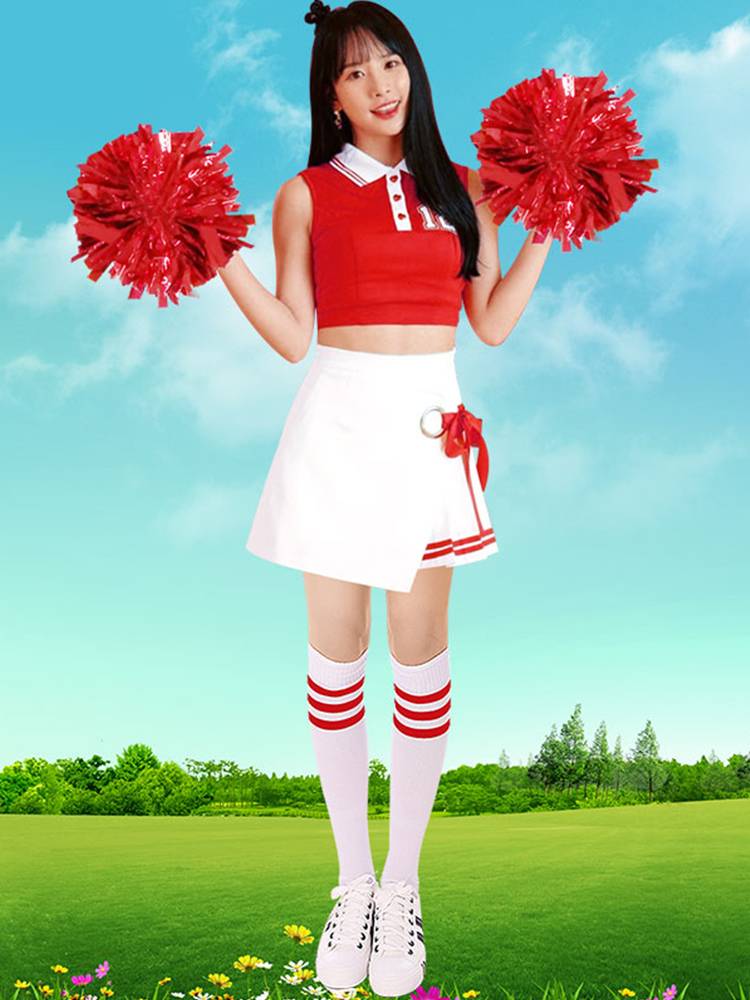 Korean-style cheerleader-girl-girl soccer-girl-baby-girl-baby-dance costume