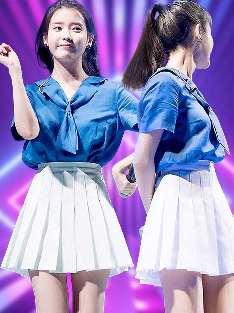 Adult La Fuck La La La Team Dance Performance Clothing Korean Women's Team The same hip -hop jazz dance performance service spring