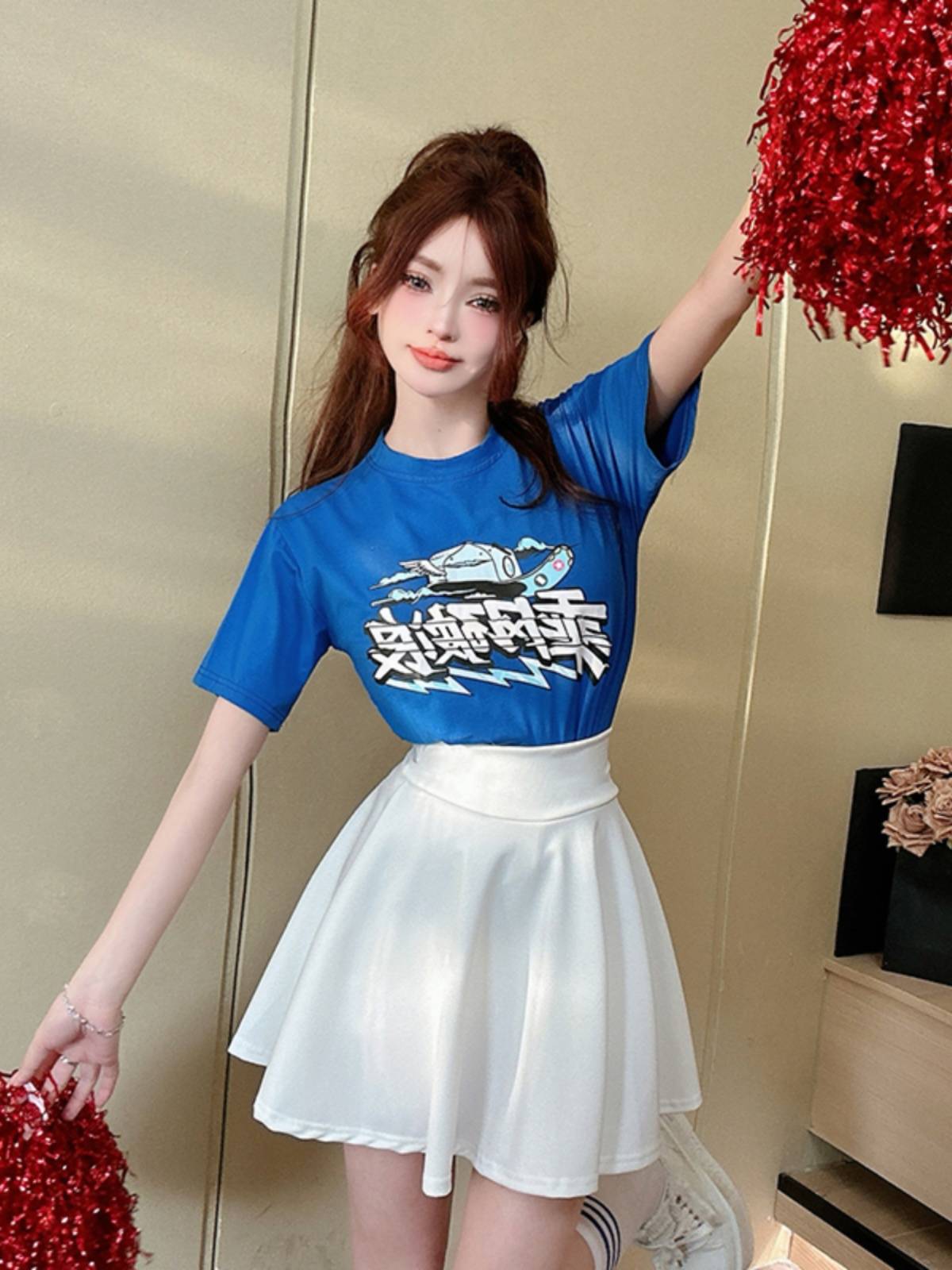 JAZZ Sir Dance Fun Clothing Women's Team Han Dance Basketball Team Football Lara Set Stage Performance Services