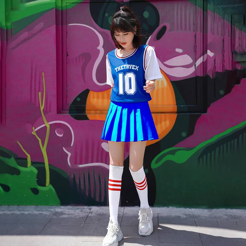 New European Football Baby Cup La cheerleading female fan fans bar jersey jersey sleeve nightclub DS performance service