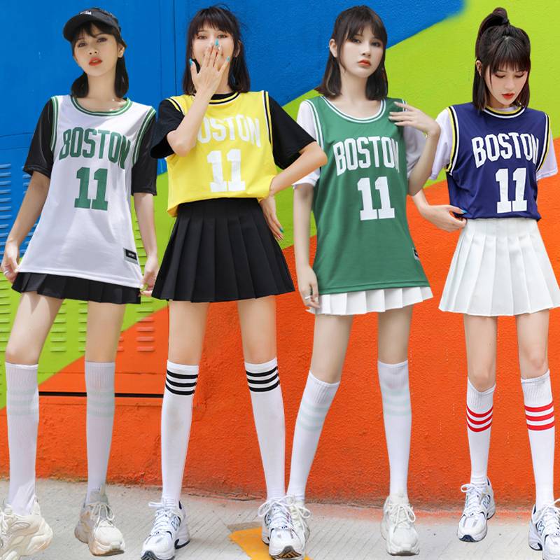 Student La team clothing women's team adult basketball baby Lala cheerleading youthful vitality dance performance service