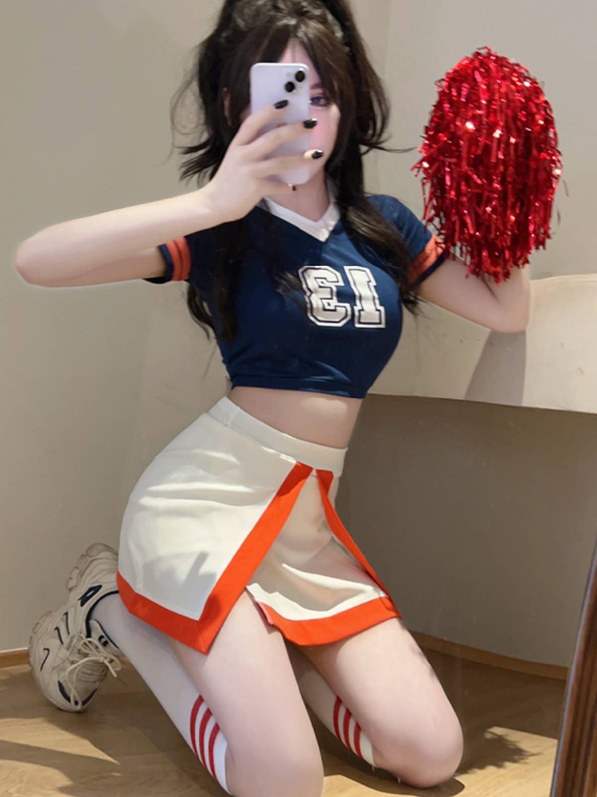 Academy style group performance clothing cheerleading team football baby clothing female cheerleading women's group dance performance service