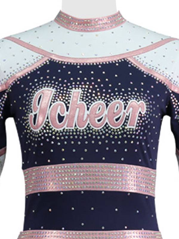 A full set of cheerleaders custom flower ball skills la la la fucking fitness campus men's and female student team competition clothing