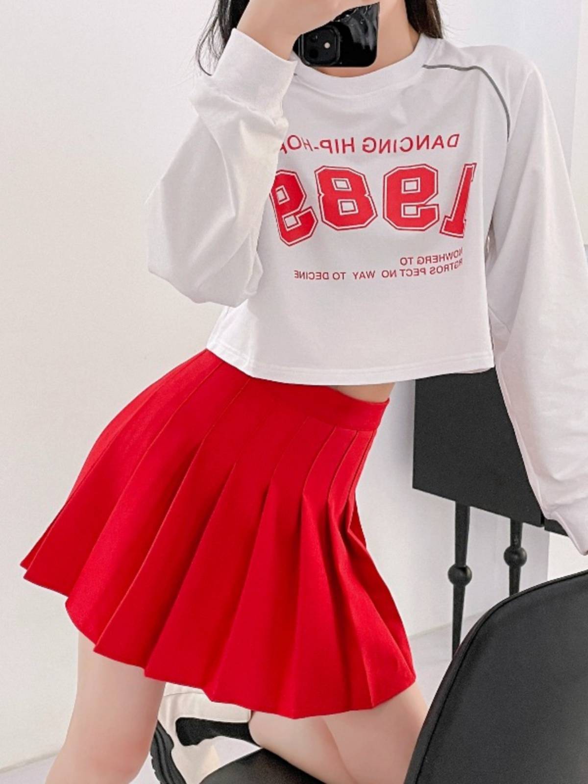College Student Football Baby Performance Server La La Raom Fuck Fuck Korean Women's Team Jazz Dance Setsuit