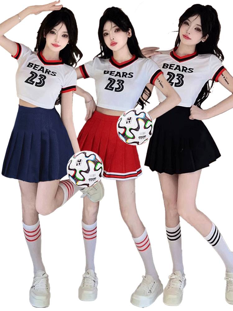 Nightclub bar cheerleader cheerleading gymnos, clothing, European World Football Baby Cup Lala performance clothing