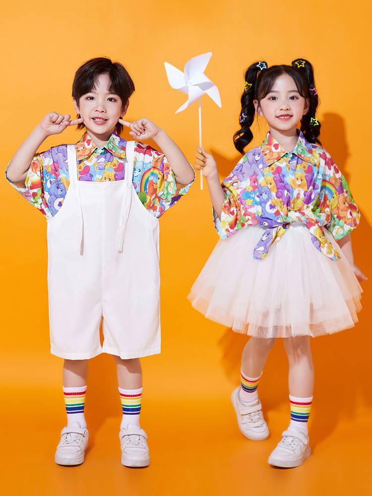 Children's Performance Services Kindergarten Server Chorus Performance Service Primary School Student La La Team Hong Kong Wind Cute Dance Service Class