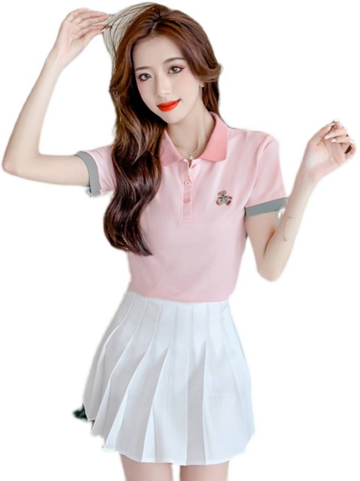 KOREAN GIRLS' CHEERLEADING COSTUMES
