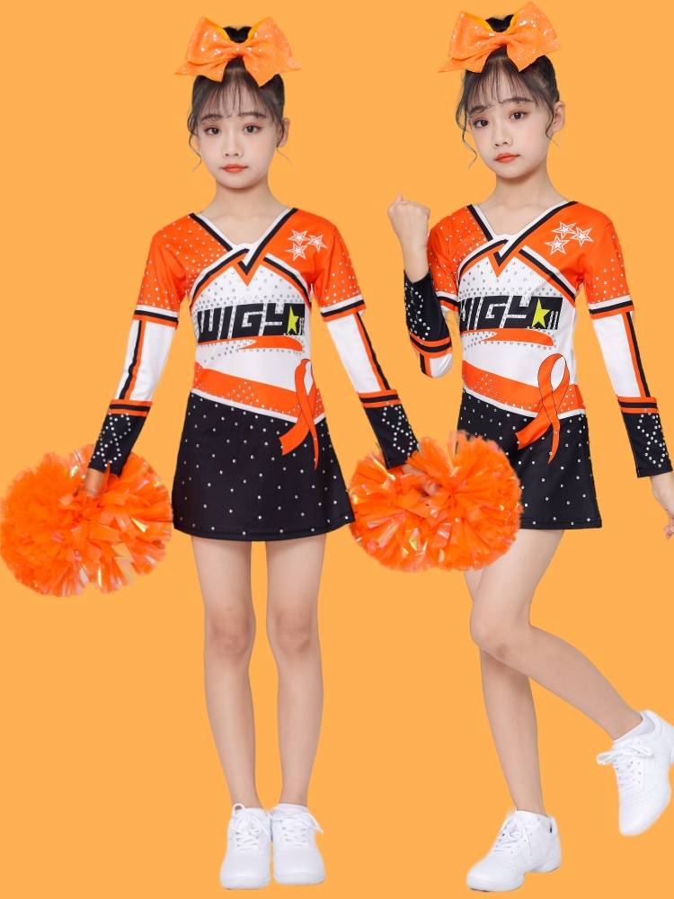 Professional custom cheerleading clothing cheerleading team competition performance service young children adult games group gymnastics clothing