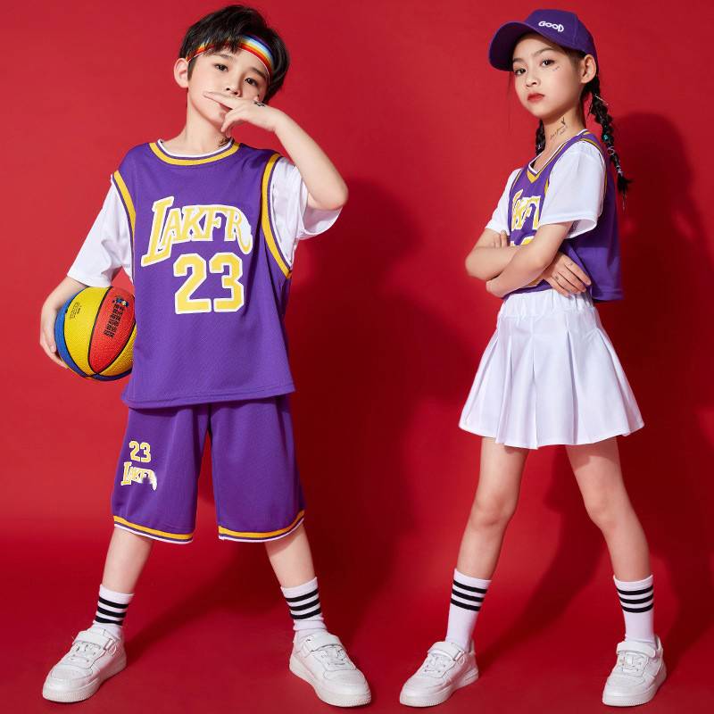 Children's Basketball Service Kindergarten Summer Summer Speed ​​Speed ​​Set Men and Women 2 Children's Games Primary School Student La La Team Performance Services