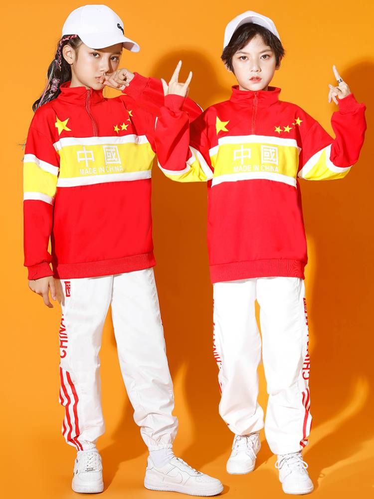 Children's cheerleading service service Lala team clothing chorus performance service elementary school sports meeting opening ceremony