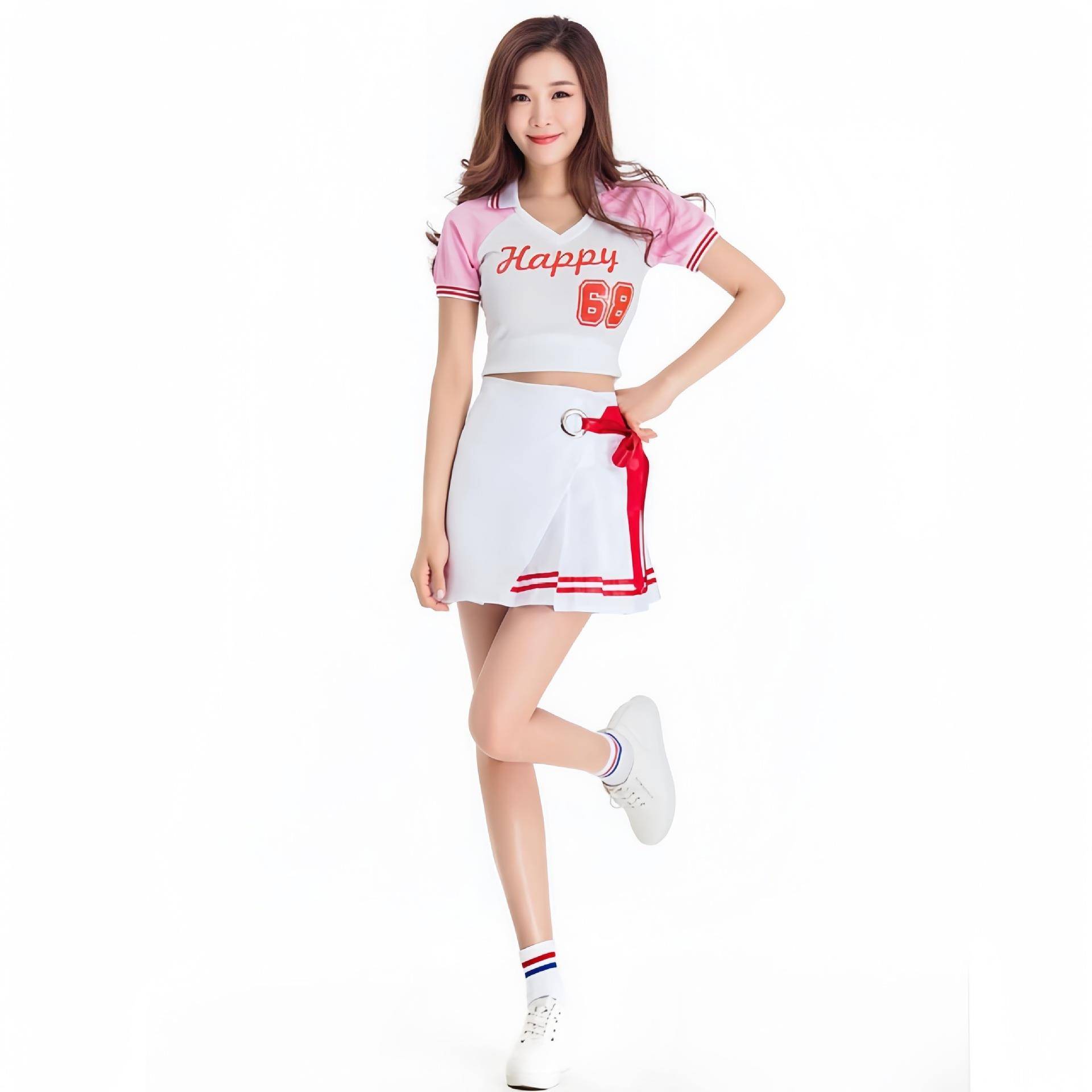 The new universe girl team cheerleading performance service student Lara team sportswear stage performance clothes