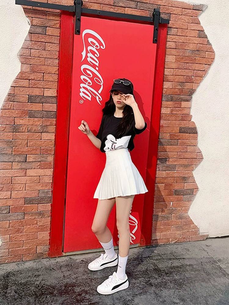 Modern dance clothing female short -sleeved sequin set college student Lara team performance service adult jazz dance performance