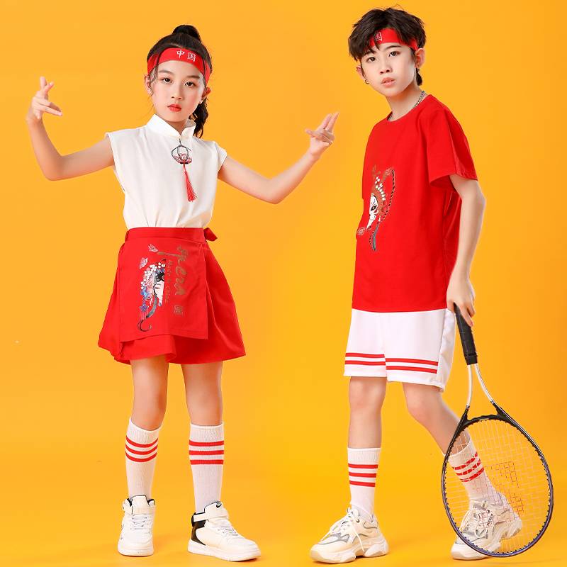 Children's Children's La La Raoming Graduate Chinese Facebook Lala team performance service kindergarten jazz dance service summer
