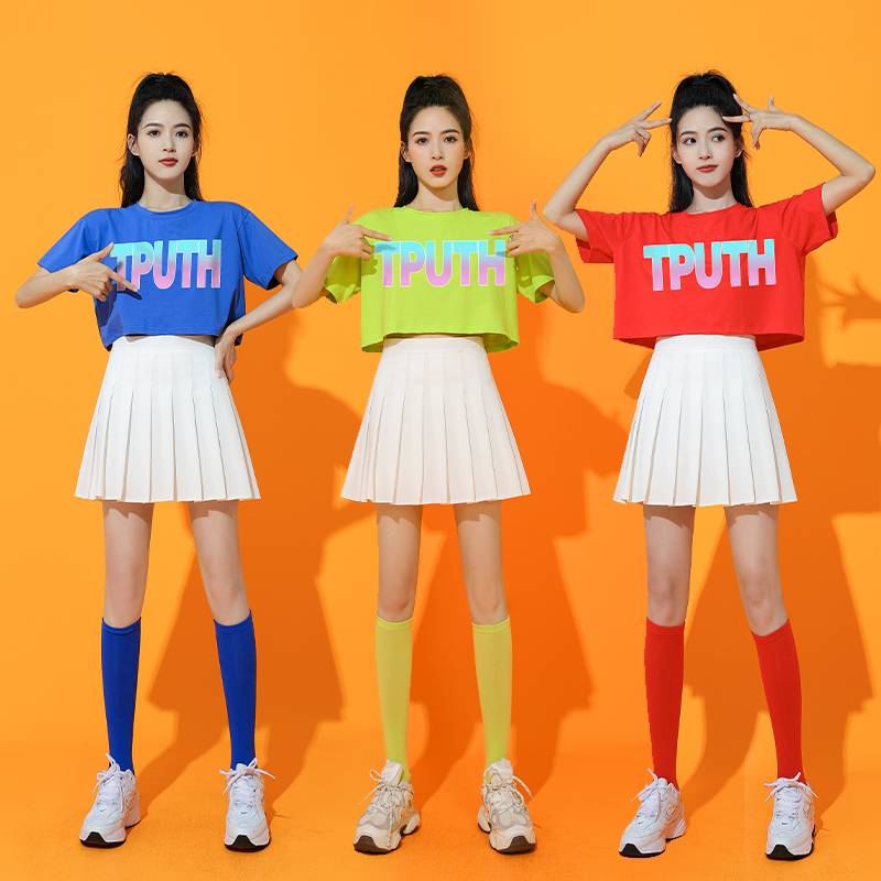 La La team clothing women's group adult student Lala team la la la la la fuck new youthful vitality jazz dance performance service