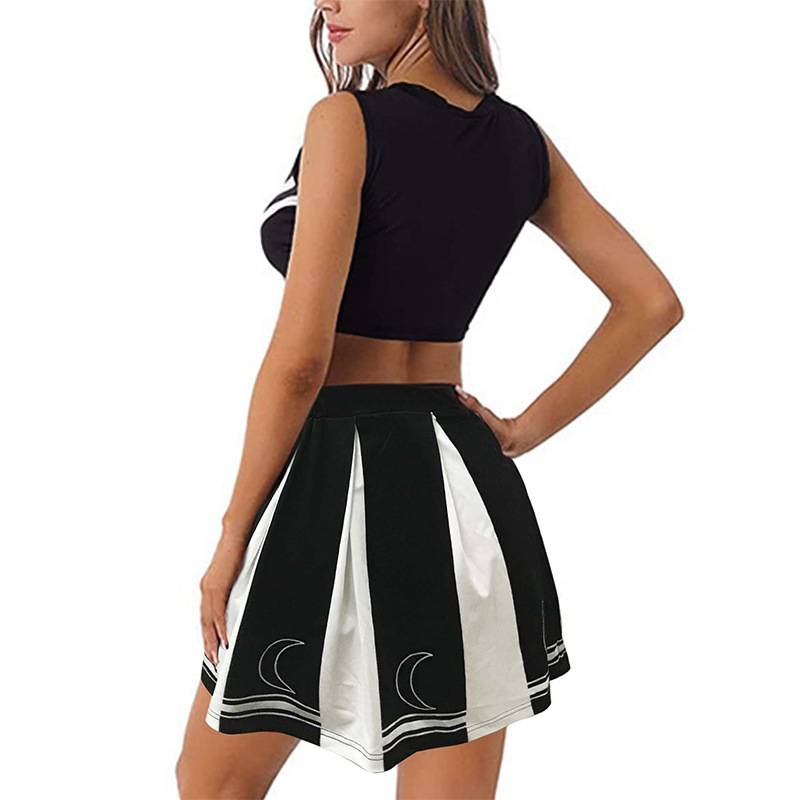 Multi -color CHEER La La Team Performance Sports Games La La La Rale performance clothing competition conjoined skirt spot