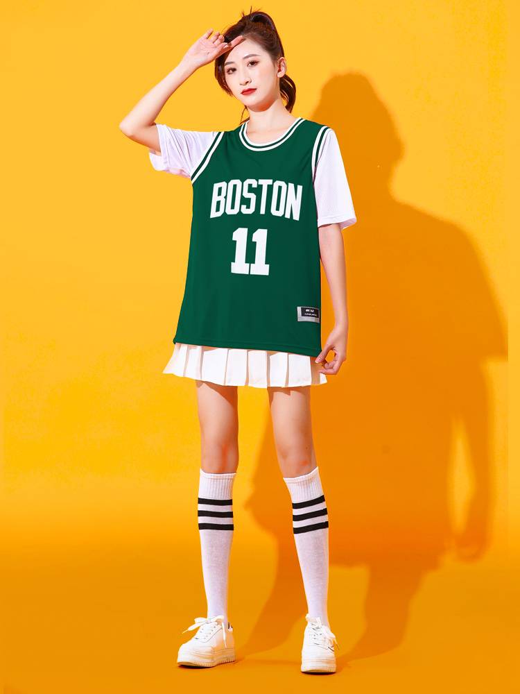 College Feng Lala Team Clothing Jazz Dance Students Adult Basketball Baby Campus Campus Games La La Fukao performance service