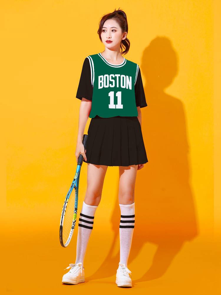 College Feng Lala Team Clothing Jazz Dance Students Adult Basketball Baby Campus Campus Games La La Fukao performance service
