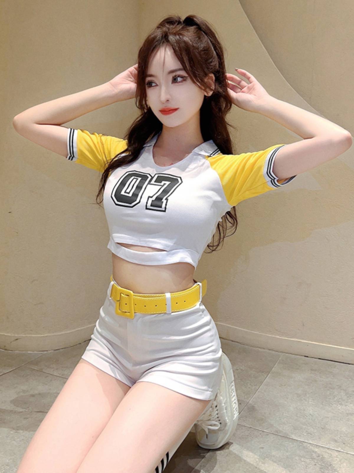 Women's team the same cheerleader game cheerleading performance service football baby dance student sports meeting performance clothing