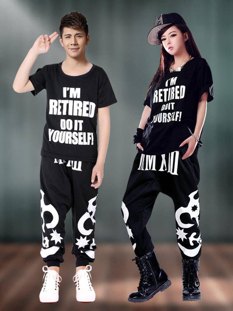 Male girl hip -hop hip -hop hip -hop tide service elementary school games jazz dance watch show