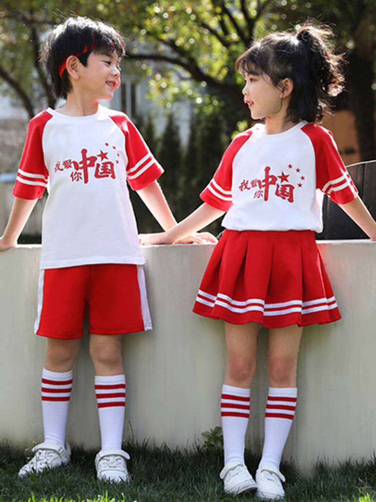 Liuyi Children's Performance Services China Wind Kindergarten La La Fuck Dance Men and Women Students' Class Server La La Team Performance Services