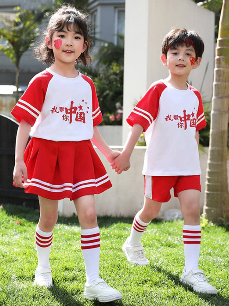 Liuyi Children's Performance Services China Wind Kindergarten La La Fuck Dance Men and Women Students' Class Server La La Team Performance Services