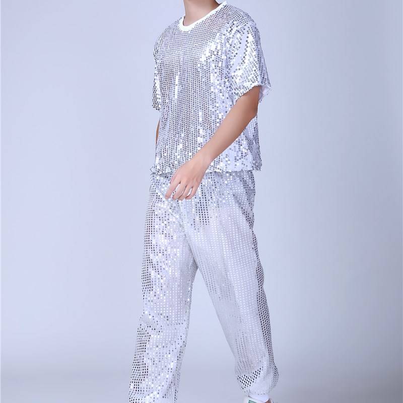 DS performance service sequins set Male adult student new cheerleader modern dance street dance dance jazz dance clothing