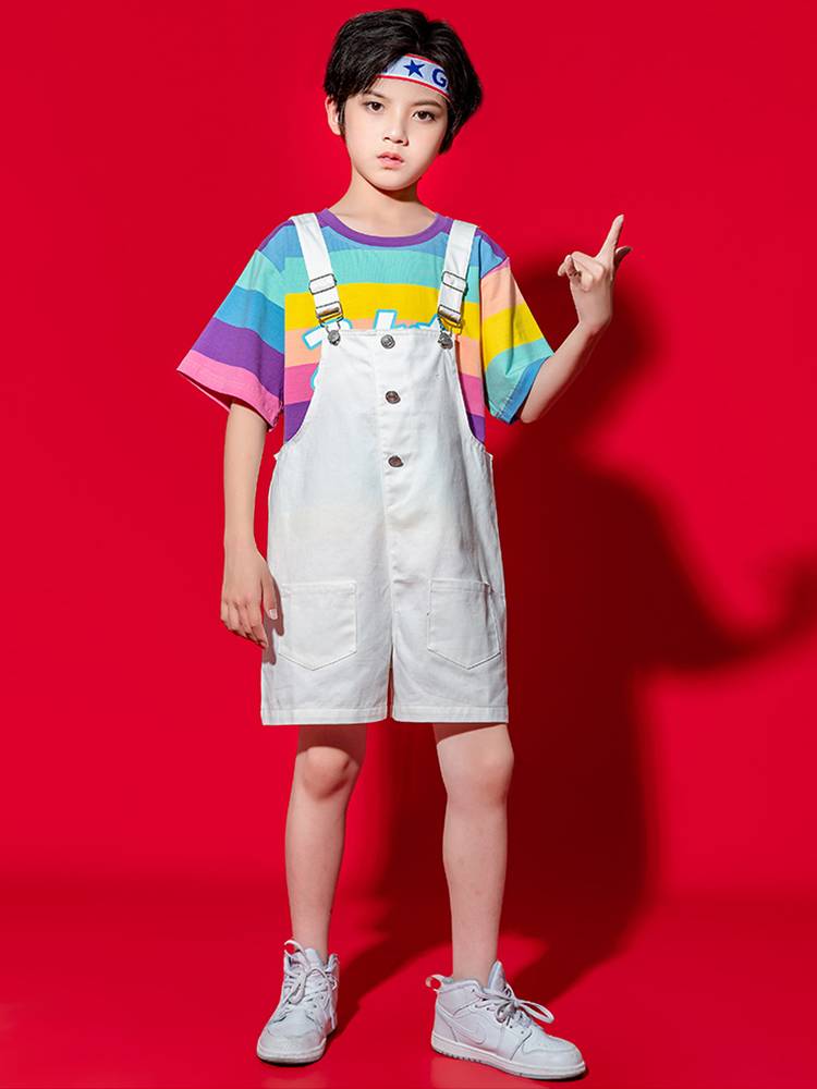 Children's La La Rubing Kindergarten Back Pants La La Team Server Sports Games Uniform Set Set