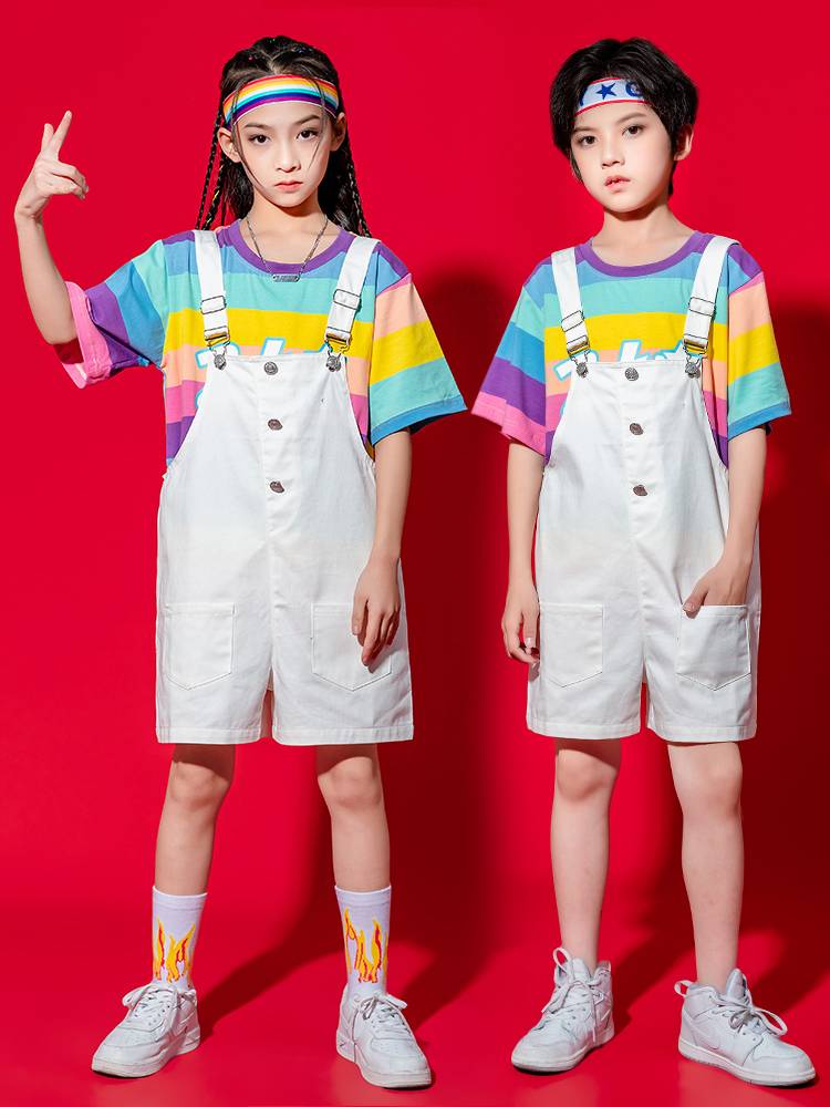 Children's La La Rubing Kindergarten Back Pants La La Team Server Sports Games Uniform Set Set