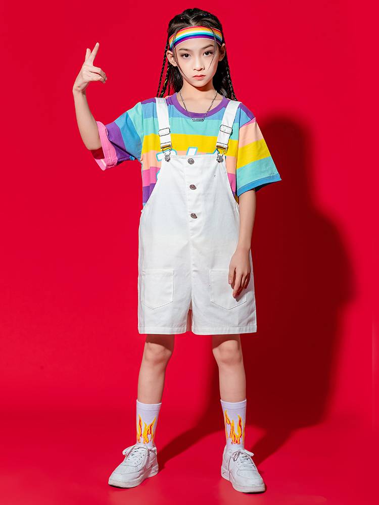 Children's La La Rubing Kindergarten Back Pants La La Team Server Sports Games Uniform Set Set