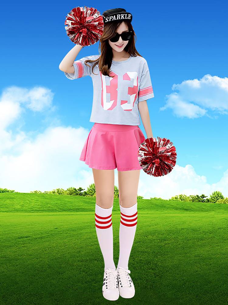 Summer women's team cheerleader football baby performance service jazz dance Korean dance performance service adult cheerleading singing service