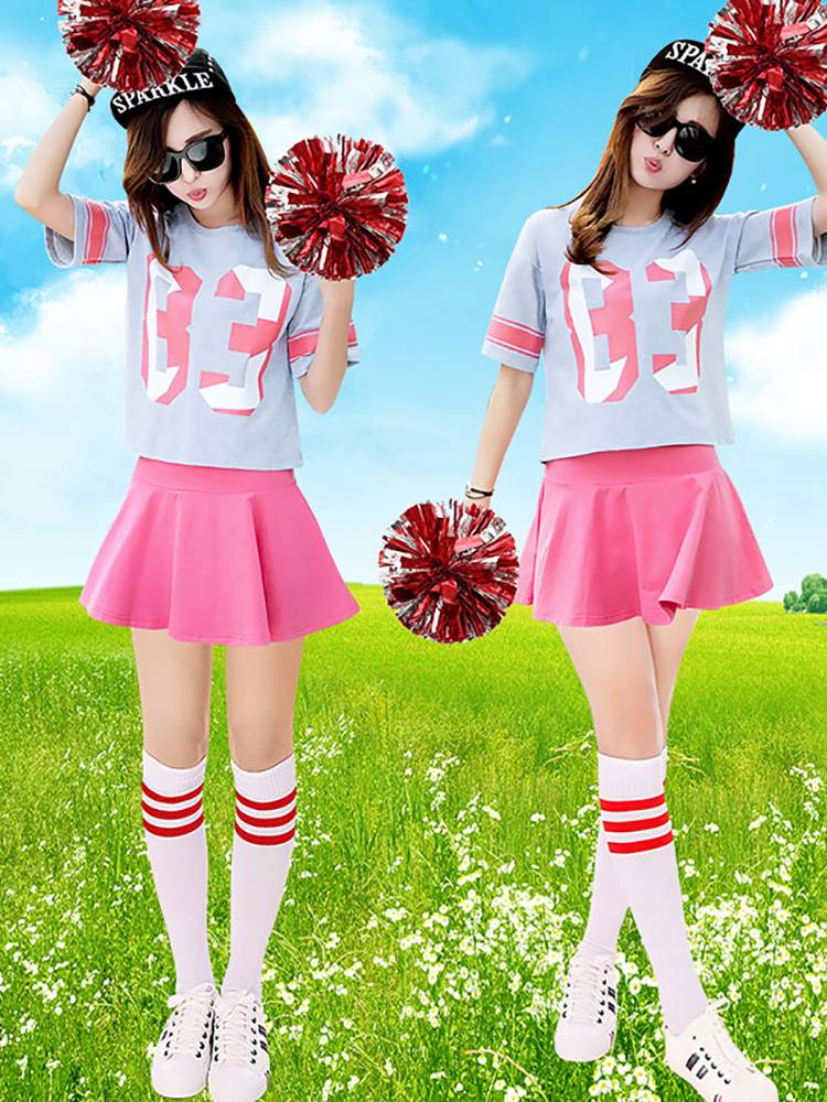 Summer women's team cheerleader football baby performance service jazz dance Korean dance performance service adult cheerleading singing service