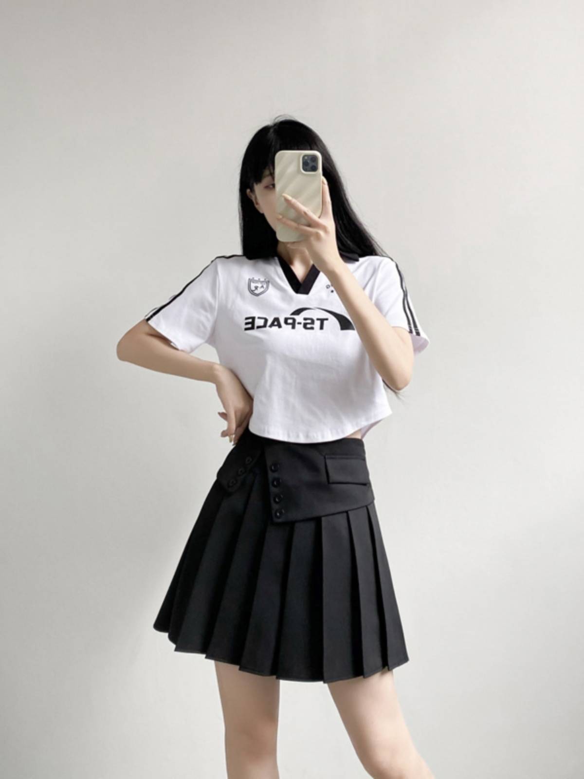 La La team clothing women's group adult football baby Lala cheerleading song performance dance bodybuilding suit