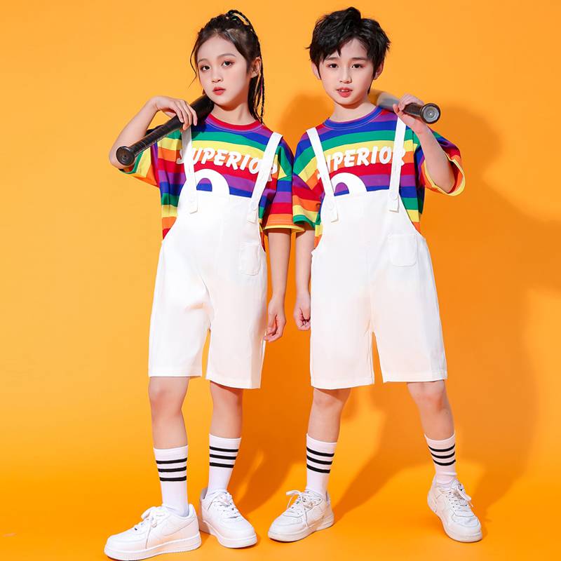 Children's cheerleading service elementary school students' spring sports conference Kindergarten service Lala team performance clothing
