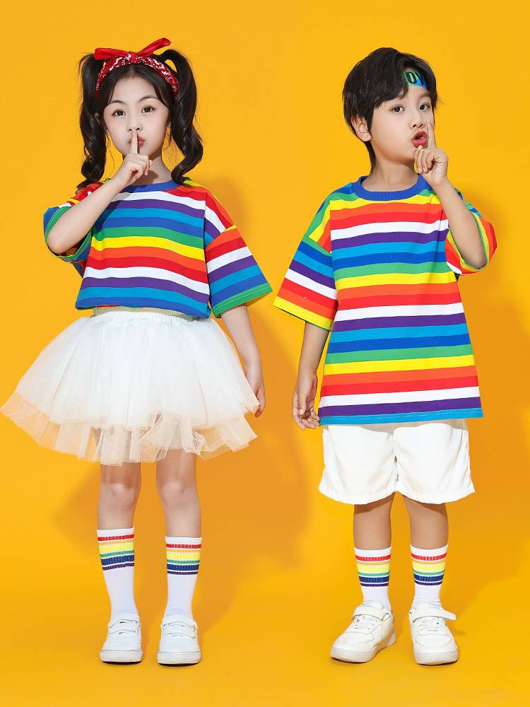 Children's Children's La Team Performance Service Kindergarten Chorus Chorus Children's Primary School Student La La Rala Performance Clothing