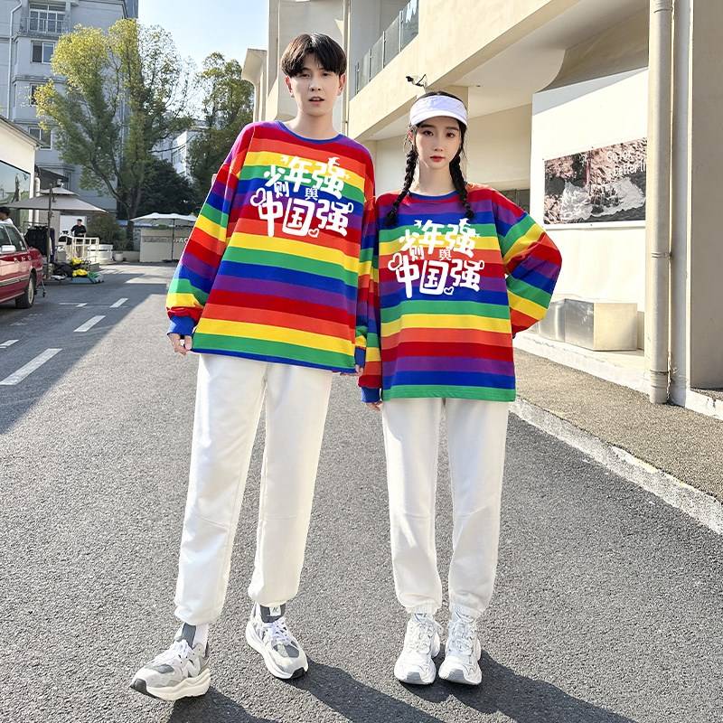 High-schoolers' opening costumes, high-school troupe