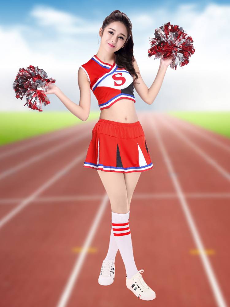 Primary school student cheerleading cheerleading dance performance clothing university student school celebration gymnastics and gymnastics performance clothing