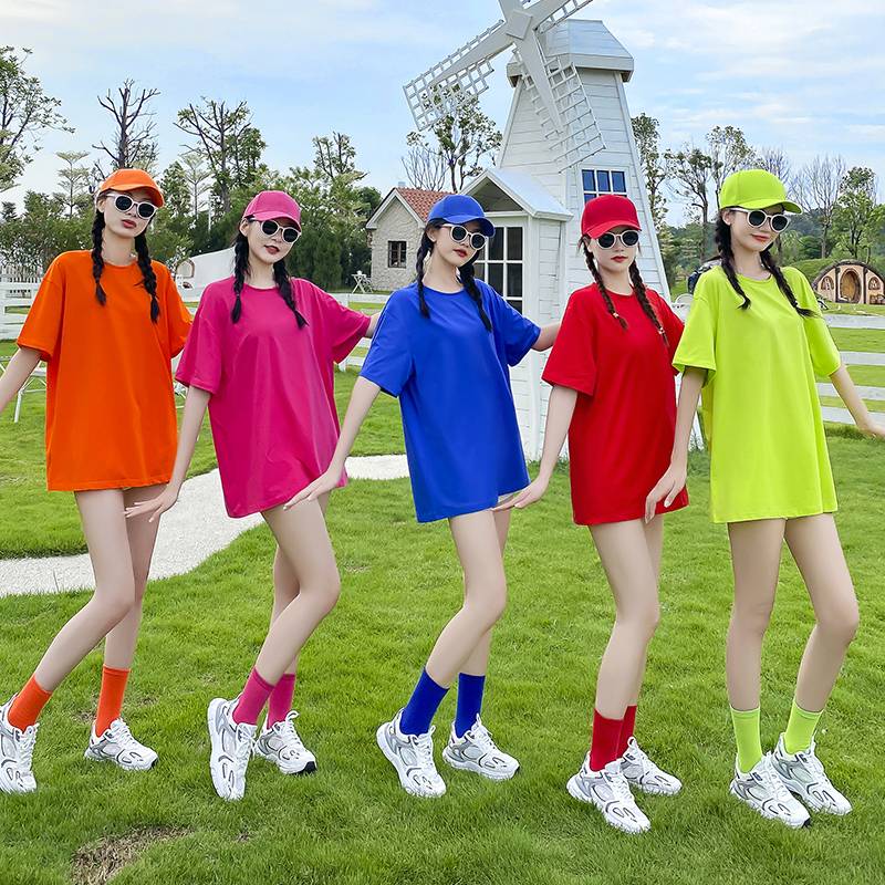 Lala team clothing Korean dance women's group sexy student men and women football baby campus sports meeting la la la la performance service