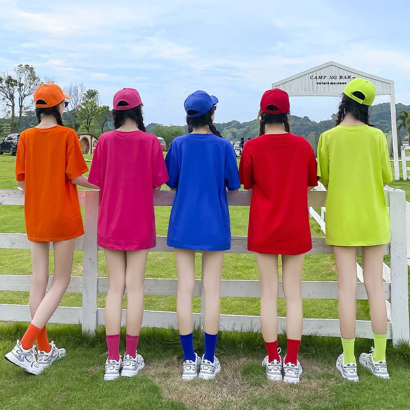 Lala team clothing Korean dance women's group sexy student men and women football baby campus sports meeting la la la la performance service
