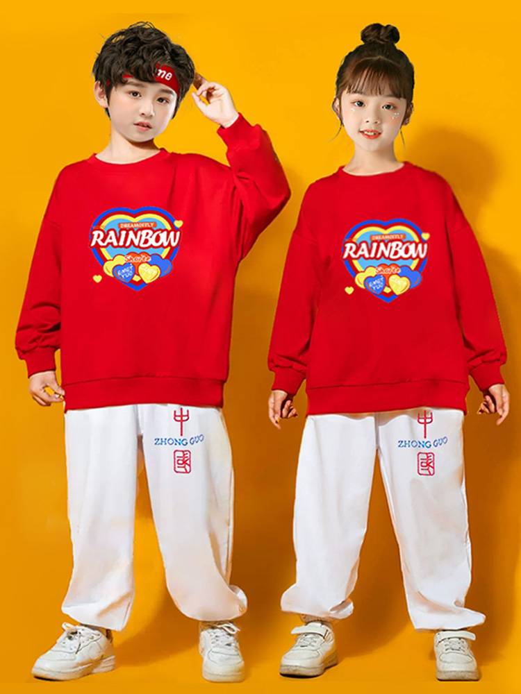 Children's cheerleader performance service elementary school sports meeting clothing opening ceremony Kindergarten performance service Lala team service