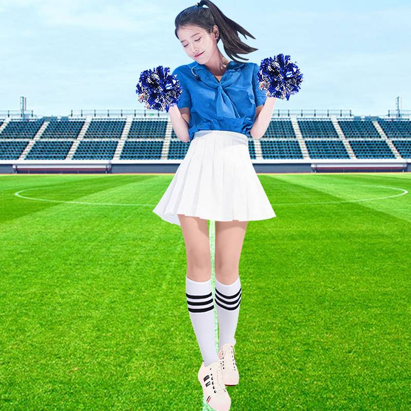 New Girls' Generation performed the same performance of student football babies cheerleading team clothing women's suits Lala adult