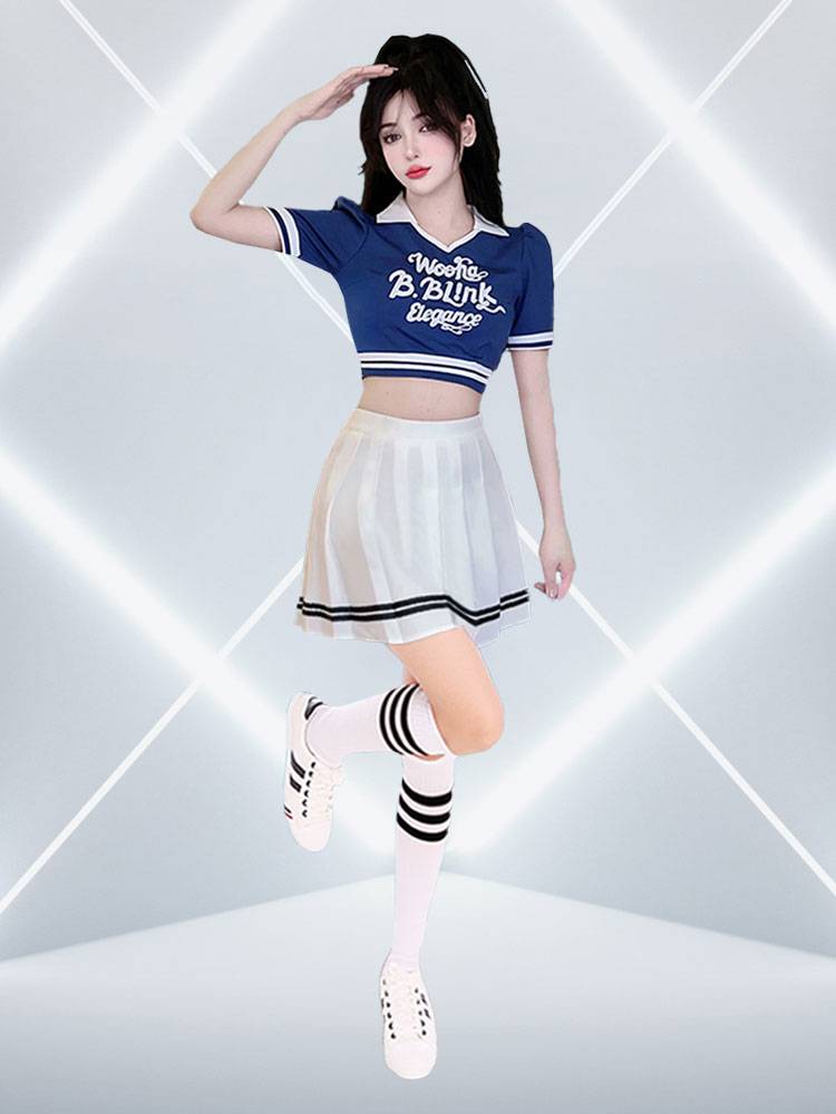 La La Fuck Set Women's Team Student Lala Team Dance Dance Series Jazz Modern Dance Korean Version La La Team Clothing