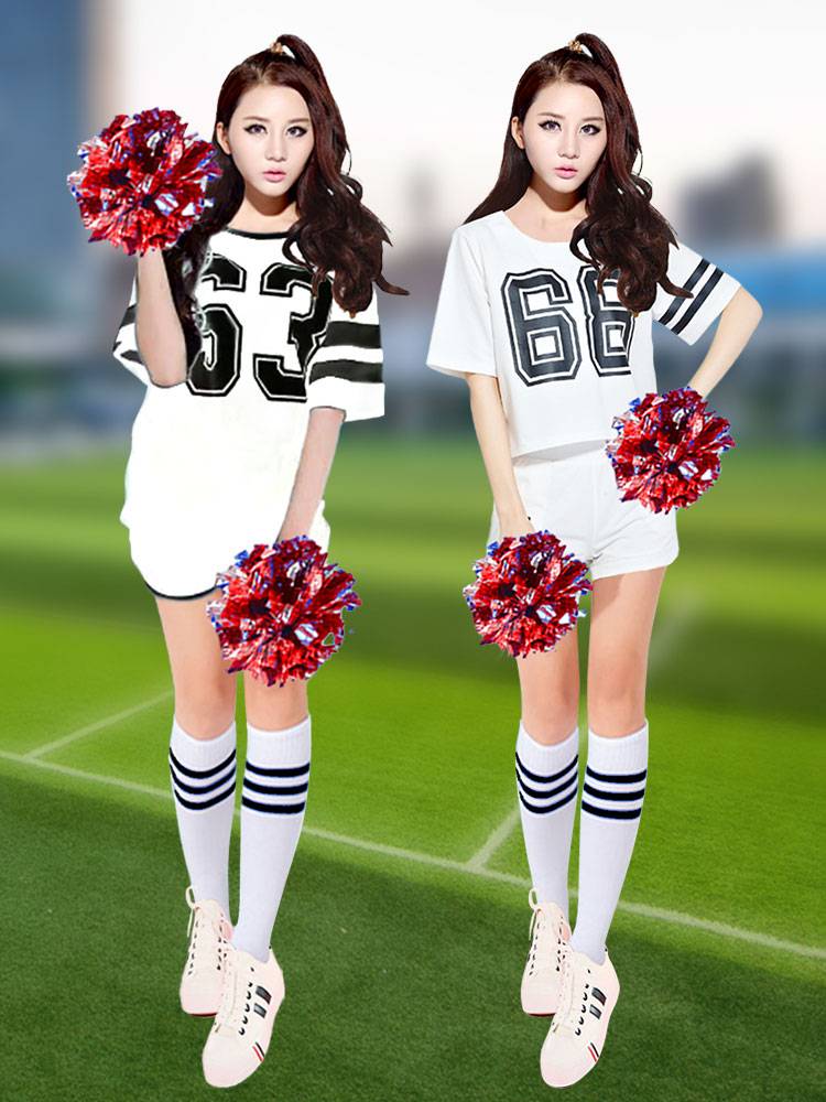 La La team clothing women's team playing singing dance dance suit adult football baby Lala team cheerleading performance service