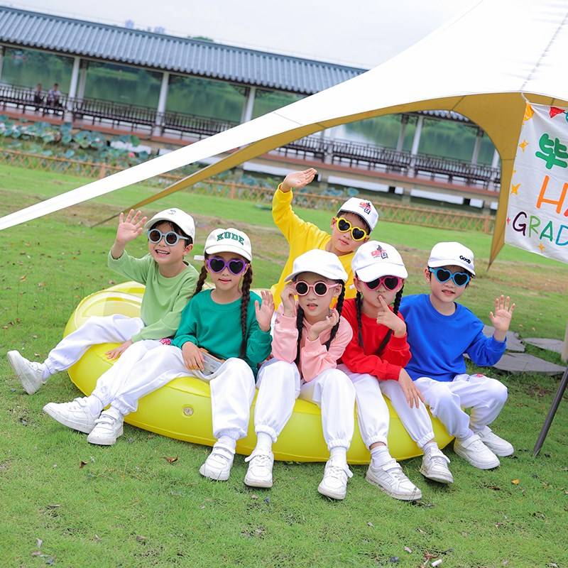 New Year's Day Festive Performance Service New Kindergarten Chorus Performance Set Elementary School Games La La team competition uniform